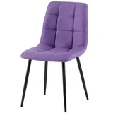 Esszimmerstuhl   ¦ lila/violett ¦ Maße (cm): B: 45 H: 84
