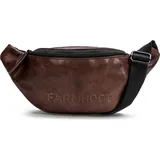 Farmhood Memphis Gürteltasche Leder 34 cm dark brown