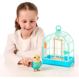 Moose Little Live Pets My Really Real Bird 11 cm Blau