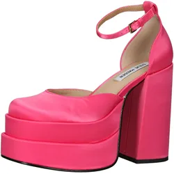 Plateaupumps STEVE MADDEN "STEVE MADDEN Pumps Textil", Damen, Gr. 37, pink, Textil, casual, Schuhe