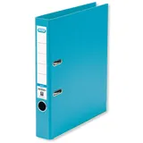 Elba Premium Akten-Ordner A4, smart Pro plus, 5 cm schmal, Kunststoff Ordner, türkis,