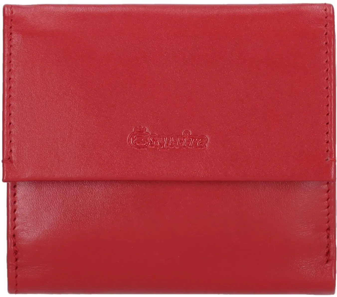 Esquire Querbörse Damen Silk Wiener Schachtel rot