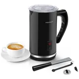 Aigostar Milchaufschäumer Milchaufschäumer Elektrisch 500W 240ml mit 3 Modi, Milchaufschäumer Elektrisch 500W 240ml mit 3 Modi schwarz