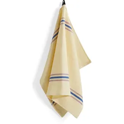 HAY - Canteen Geschirrtuch, creme / blau