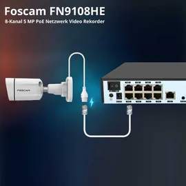 Foscam Netzwerk-Videorekorder FN9108HE