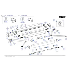 Thule Gehäuse-Stütze