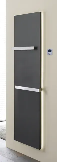 BEMM Plawa EK Purline Elektro-Badheizkörper 1500 x 495mm; weiß - weiß
