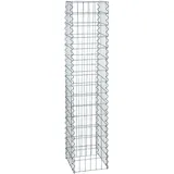 Estexo Gabionen-säule Eckig Steinkorb 4-eck Säulengabione 50/100/150/200 cm Höhe 150 M