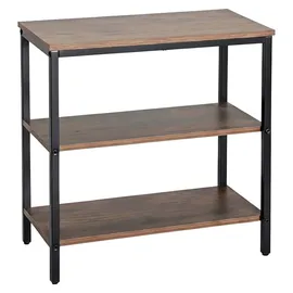 Relaxdays Nachtschrank 61 x 60 x 30 cm Braun