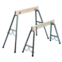 Arbeitsbock Höhe max.900 mm Holz/Stahlrohr höhenverstellbar ZARGES