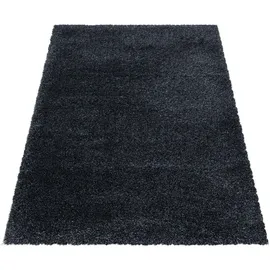 Ayyildiz Hochflorteppich Fluffy 3500 Anthrazit 60 cm x 110 cm