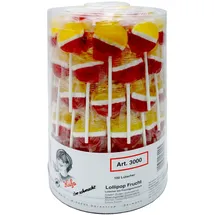 Küfa Lollipop Frucht Lutscher 100 Stück 1800 g