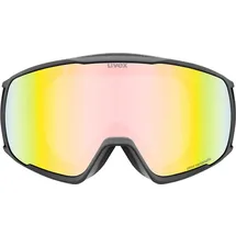 Uvex victorious small V Skibrille Black Matt - Variomatic Rainbow-Clear/CAT1-3