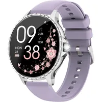 Smartwatch Damen mit Telefonfunktion Zyklus-Tracker Fitnessuhr Bluetooth Anrufe