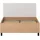 Vox Bett SIMPLE 125 x 204,4 cm Holz massiv weiß