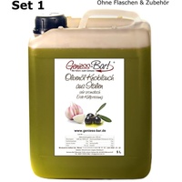 Olivenöl Knoblauch 5L aus Italien klatgepresst - extra vergine