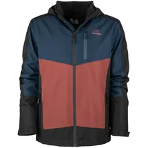 Forsberg Petrusk Funktionsjacke / bordeaux/dunkelblau / XL