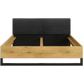 Home Affaire PERY Bettgestell 160 x 200 cm Schwarz