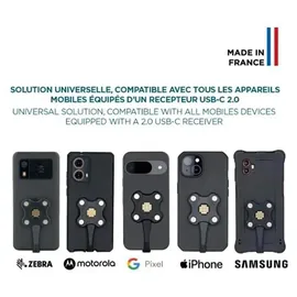 Mobilis Energia Mobile Magnetic Pogo Pin Dongle USB-C