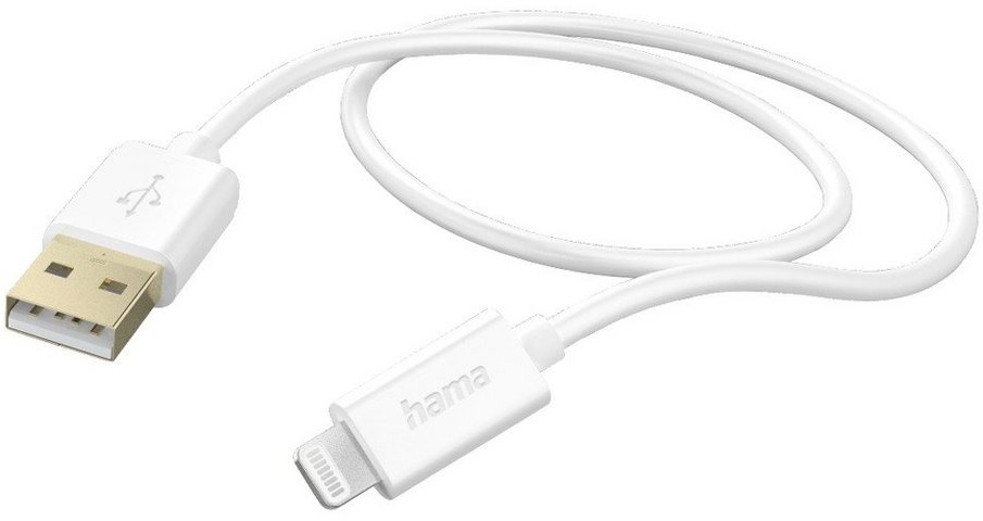 Hama Hama 00201581 USB Kabel 1,5 m USB 2.0 USB A Lightning Weiß Lightningkabel