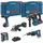 Bosch Combo Kit 18V-Set mit 5 Werkzeugen: GSB + GBH + GWS + GSA + GLI + 3 x Akku