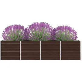 vidaXL Hochbeet 320 x 40 x 77 cm Braun
