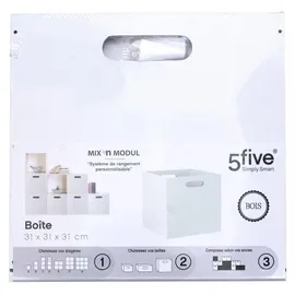 5 five simply smart Korb 31 x 31 cm 1-tlg. Weiß