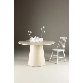venture home Lanzo Ø 120 cm weiß