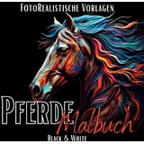 epubli Pferde Malbuch "Fotorealistisch".
