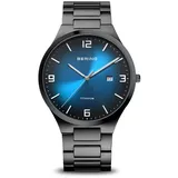 BERING Titanchronograph blau Schwarz 40,0 mm 15240-727