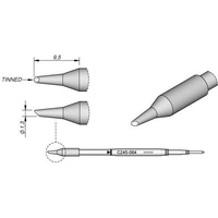 Jbc Lötspitze Serie C245, Rundform, C245064/Ø 1,3 mm, abgeschrägt,