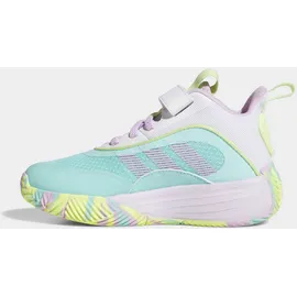 adidas Sportswear OWNTHEGAME 3.0 Basketballschuh für Kinder & Jugendliche grün|lila 36 EU