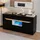 modfu Sideboard 140 x 70 x 40 cm Schwarz