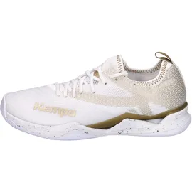 Kempa Wing Lite 2.0 W in weiß/gold – Gr.: 8