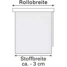 GARDINIA Aluminium-Jalousie 25 mm 175 x 200 cm weiß