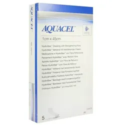 Aquacel Ag 1x45 cm Tamponade mit Verstärkungsfasern