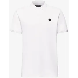 STREET ONE Kurzarm Poloshirt in Stretchqualität - Weiß