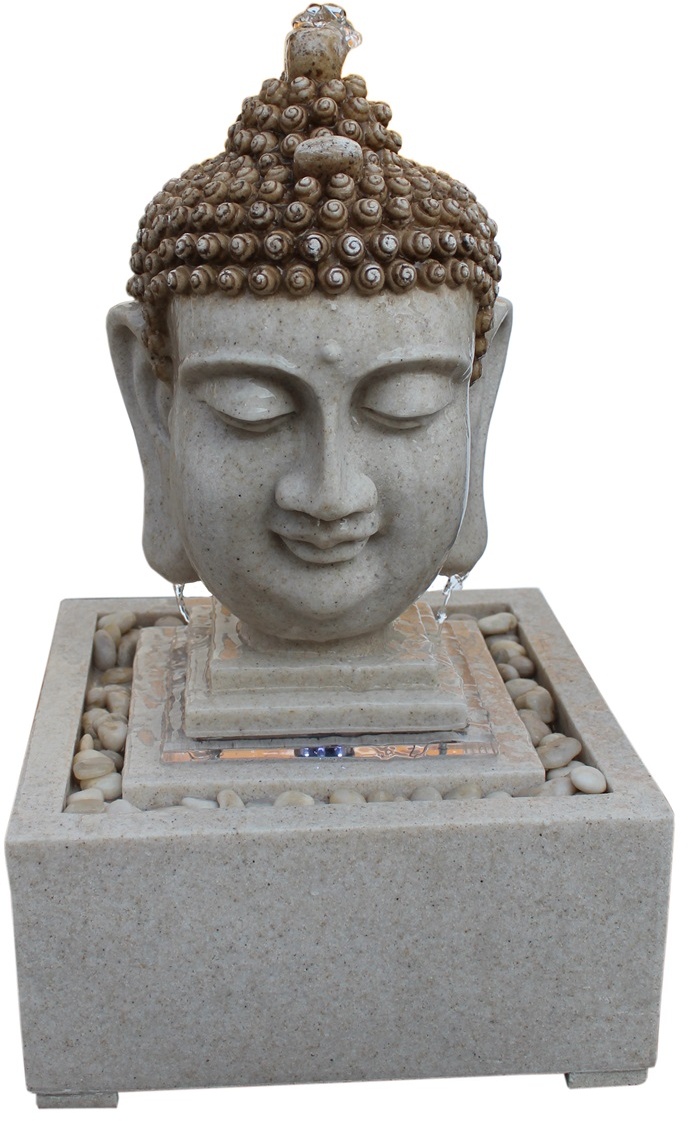 Brunnen Buddha Kopf - SID