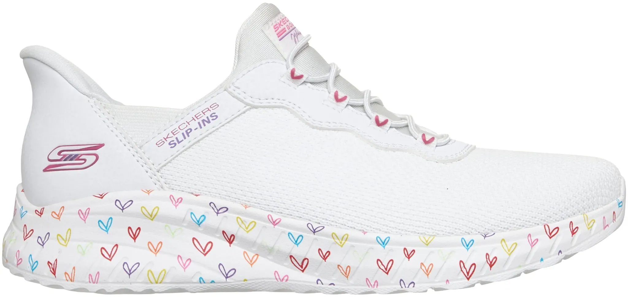 SKECHERS SLIP-INS GOLDCROWN GORE KNIT SNEAKE WHITE 43
