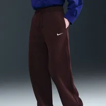 Nike Phoenix High-Waisted Wide-Leg Jogginghose Burgundy Crush/Sail M