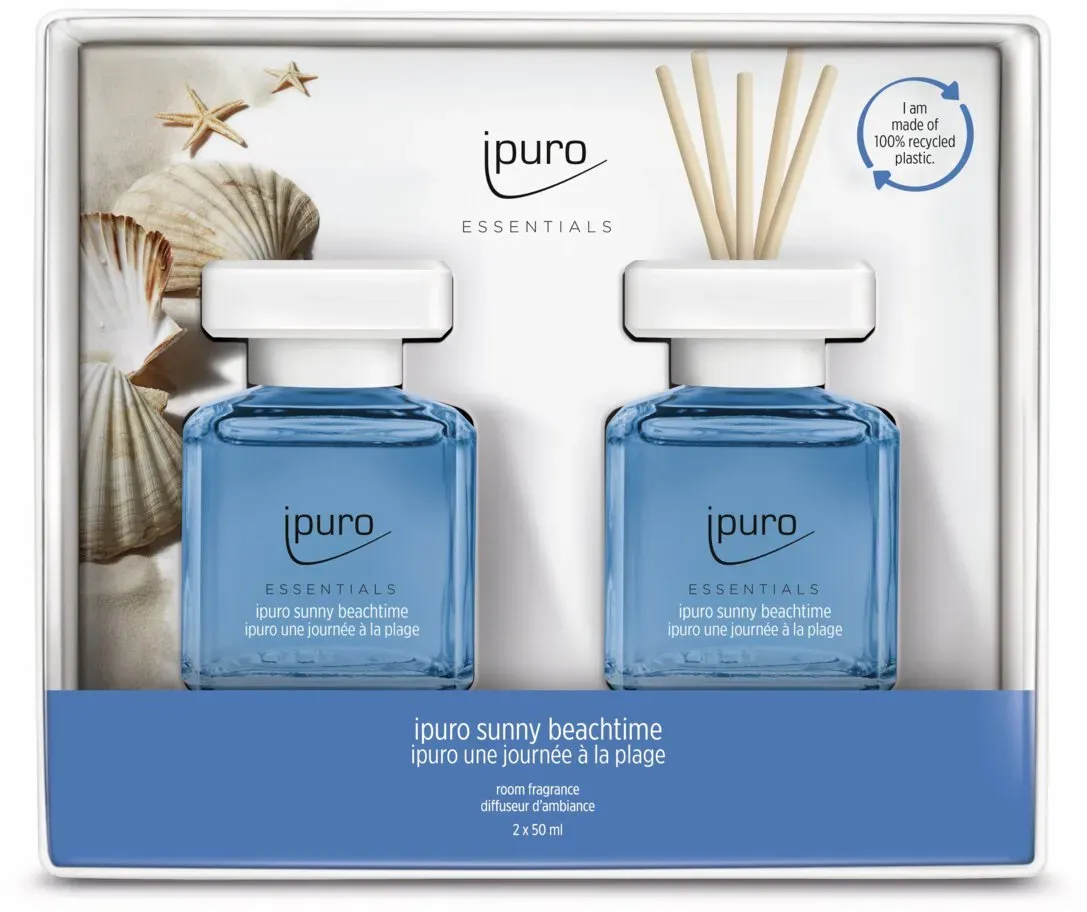 ipuro ESSENTIALS Raumduft Sunny Beachtime - B/H/T ca. 18.00x21.00x5.00
