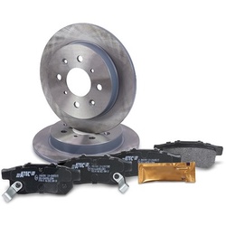 Bestprice Bremsscheiben + Bremsbeläge Hinterachse für Honda
