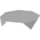 Evolin Mitteldecke 84x84 cm, granite grey - Hochwertige Tischdecke | Packung (14 Stück)