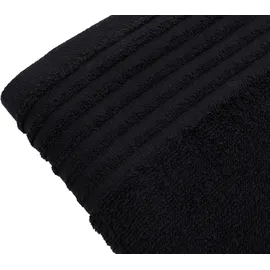 Gözze Hanna Handtuchset 50 x 100 cm schwarz 2 St.