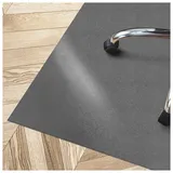 Floordirekt Bodenschutzmatte mit abgeschrägter Kante Kleopatra Dunkelgrau