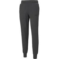 Puma Essentials Logo Fleece-Jogginghose Herren 07 dark gray heather