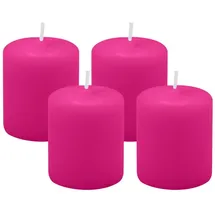 Kopschitz Kerzen Adventskranzkerzen 4 St. Ø 50 mm Fuchsia Pink