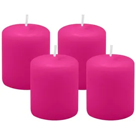 Kopschitz Kerzen Adventskranzkerzen 4 St. Ø 50 mm Fuchsia Pink