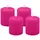 Kopschitz Kerzen Adventskranzkerzen 4 St. Ø 50 mm Fuchsia Pink