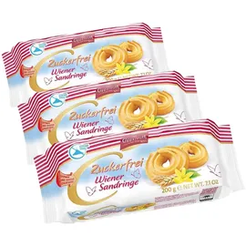 Coppenrath Verlag Coppenrath Wiener Sandringe zuckerfrei 0,2 kg Kekse